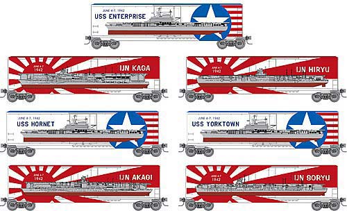 MTL - Box, Long - Battle of Midway Set - Micro-Trains 993 21 080